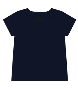 Blusa Básica Infantil Cotton Leve Rovi Kids Azul 3 / Azul