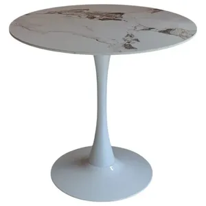 Mesa Redonda AJ Import Tulipa Saarinen Porcelana Rajado QM022 (MP)