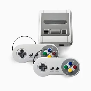 Vídeo Game Retro Super Mini SFC 620 Jogos Clássicos 8-Bits 2 Controles