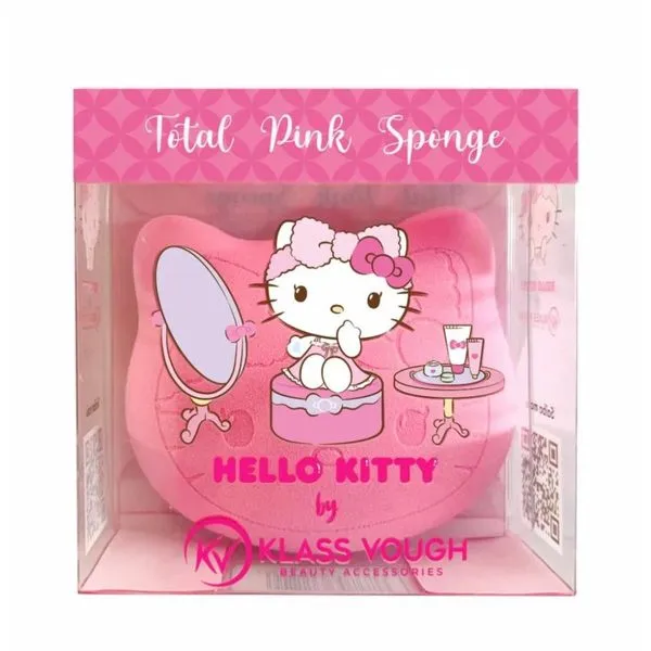 Esponja de Maquiagem Klass Vough Hello Kitty 1 Unidade
