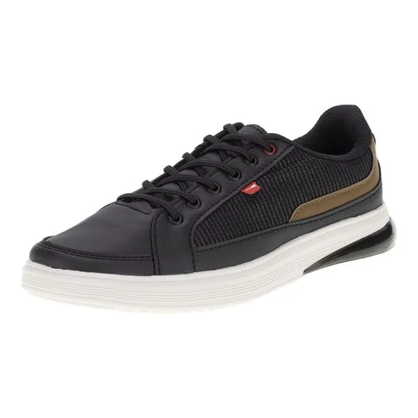 Sapatênis Masculino Rayon - R962 PRETO 39