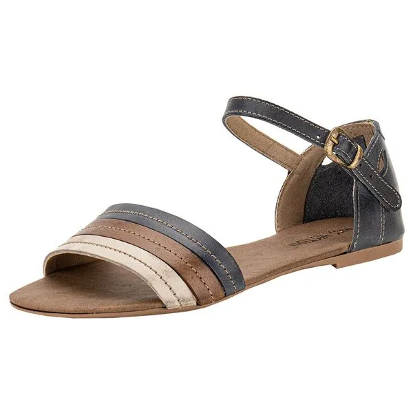 Sandália Feminina Flat Miss Western 120 MARINHO 36