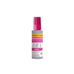 Refil para Marcador de Quadro Branco Compactor QB 30ML com Bico Dosador e Secagem Rápida 1 Unidade Rosa Refil para Marcador de Quadro Branco Compactor QB 30ML com Bico Dosador 1 Unidade Rosa