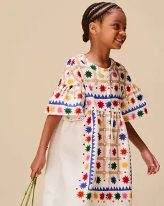 Vestido Lenco Sementeira Est Lenco Sementeira Fundo Off White - 2