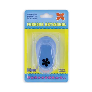 Furador Eva 16mm Flor Hélice Blister