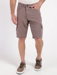 Bermuda Cargo Sarja Vilejack Masculina MARROM 46