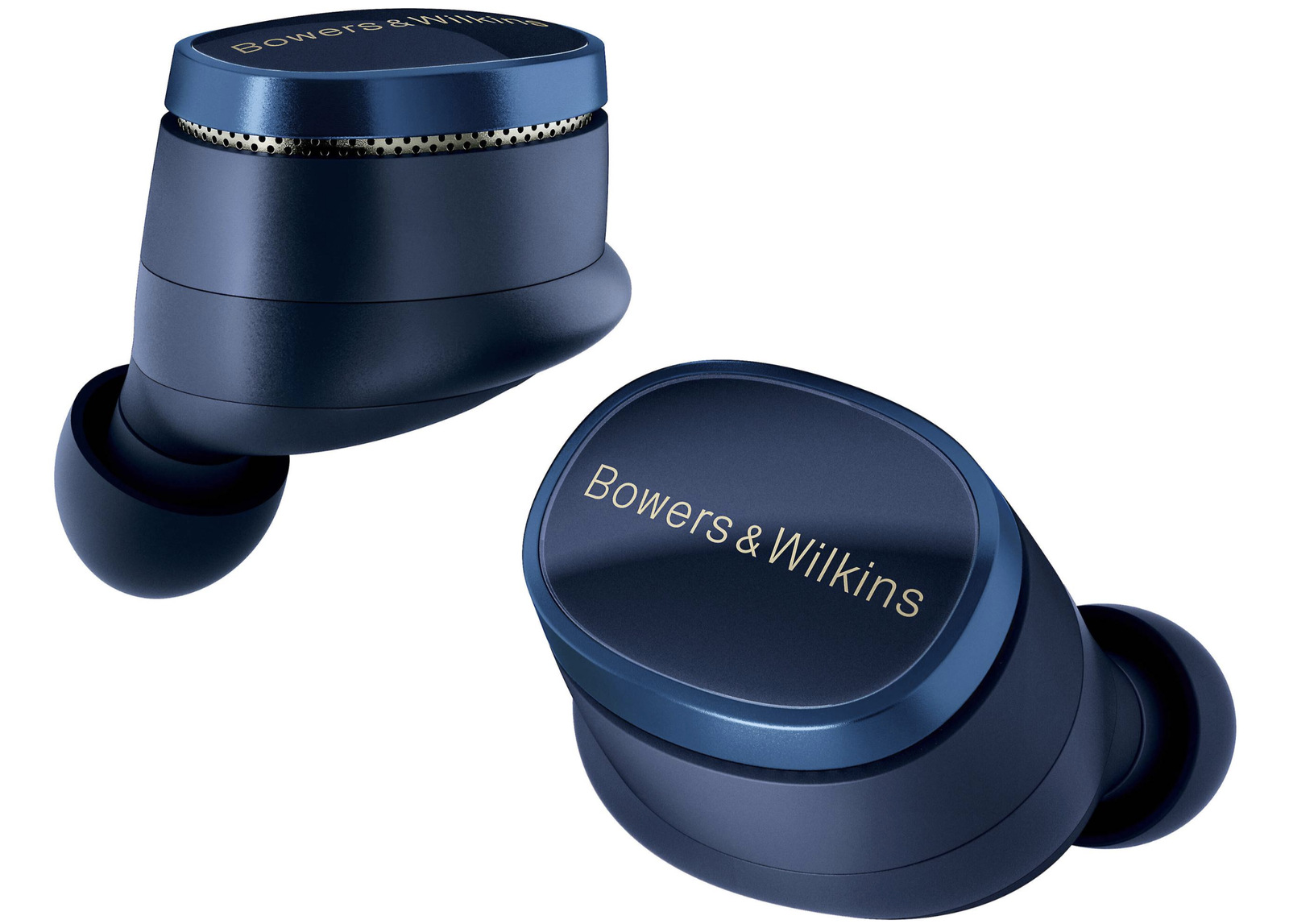 Fone de Ouvido Bluetooth Bowers &amp; Wilkins Pi8 com Cancelamento de Ruído Ativo ( Midnight Blue ) Garantia 30 dias