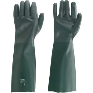 Luva de PVC com Forro 46cm Palma Áspera PAV0046 - VONDER