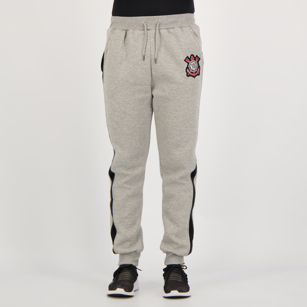 Calça Corinthians Moletom Bart Mescla