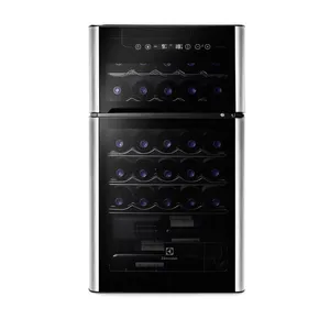 Adega Vinho Climatizada Electrolux 29 Garrafas 2 Portas Dual Zone e Acabamento Inox (ACD29) 127V