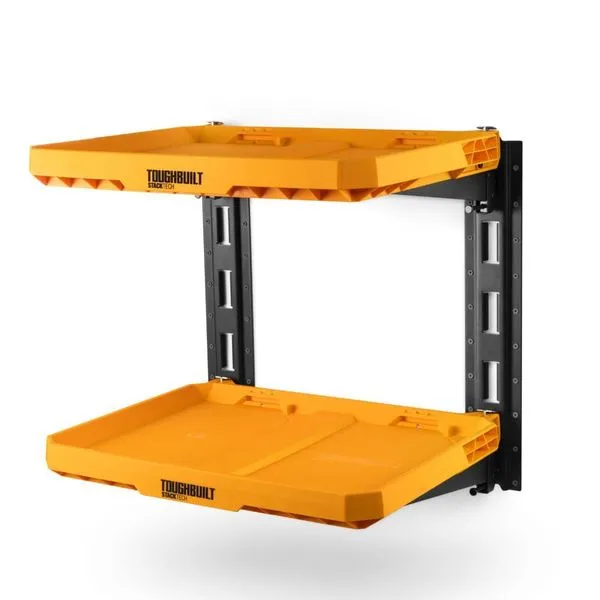 Sistema de Prateleiras para Armazenamento de Ferramentas TB-B1S3-M-20 para Caixas Stacktech Toughbuilt Brasil Sistema de Prateleiras TB-B1S3-M-20 para Caixas Stacktech Toughbuilt Brasil
