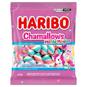 Marsmallow Chamallows Mundo Mágico 220g 50215 - Haribo