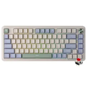 Teclado Gamer Mecânico K673CPG-RGB-PRO Ucal Pro Wireless RGB Switches RED Branco Redragon Teclado Gamer Mecânico K673CPG-RGB-PRO Wireless RGB Branco Redragon