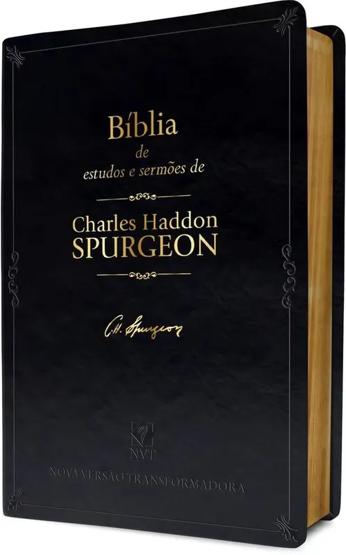 Bíblia De Estudo - Com Sermões De Charles Spurgeon