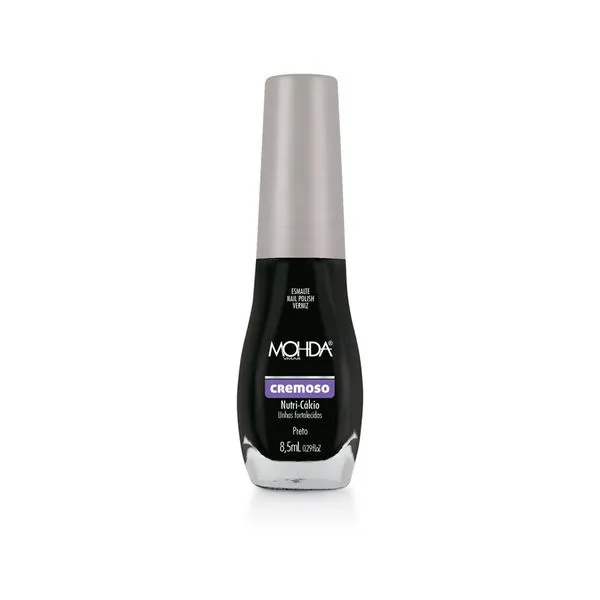 Esmalte Cremoso Mohda Preto 8,5 ml