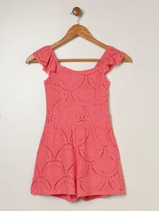 Macacão Laise Juvenil Para Menina - CORAL 16