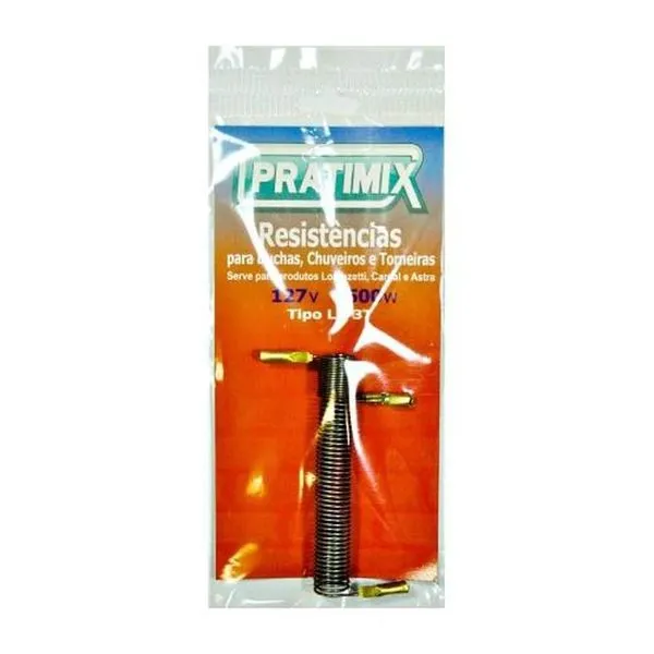 Resistência Maxi Chuveiro Ducha 127v 5500w Compatível Lorenzetti Astra Cardal