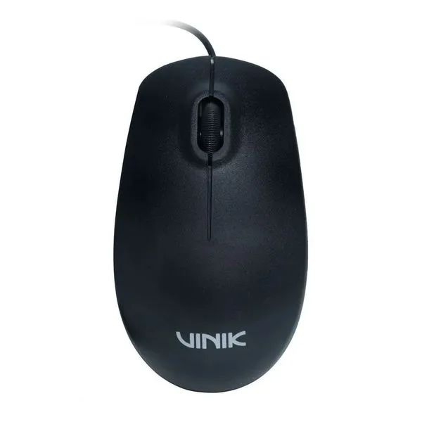 Mouse USB Vinik Dynamic DM101 Sensor Óptico 1000 DPI Ergonômico Ambidestro Preto Mouse USB Vinik Dynamic DM101 1000 DPI Ergonômico Ambidestro Preto