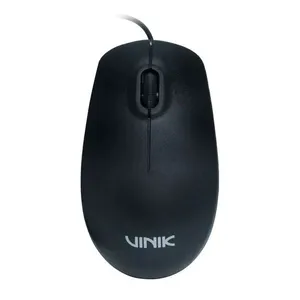 Mouse USB Vinik Dynamic DM101 Sensor Óptico 1000 DPI Ergonômico Ambidestro Preto Mouse USB Vinik Dynamic DM101 1000 DPI Ergonômico Ambidestro Preto
