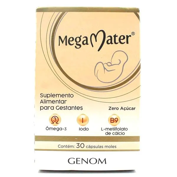 Mega Mater 30 Cápsulas Moles Genom