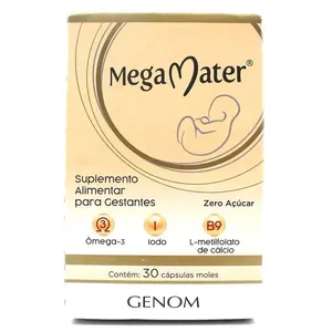 Mega Mater 30 Cápsulas Moles Genom