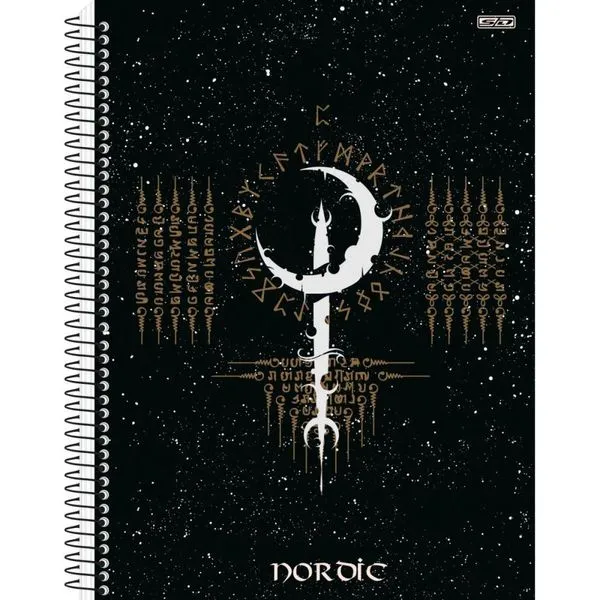 CADERNO 10X1 CAPA DURA NORDIC 160F
