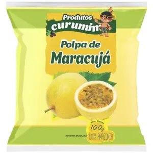 Polpa De Maracujá Produtos Curumim 100g