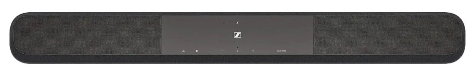 Soundbar Sennheiser AMBEO Plus 7.1.4 Canais Virtuais com Dolby Atmos, DTS:X, 400W RMS, HDMI eARC, Wi-Fi 6 e Bluetooth