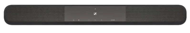 Soundbar Sennheiser AMBEO Plus 7.1.4 Canais Virtuais com Dolby Atmos, DTS:X, 400W RMS, HDMI eARC, Wi-Fi 6 e Bluetooth