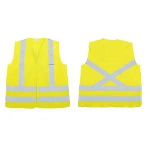 Colete para sinalização refletivo verde fluorescente G VIC71260 - VICSA