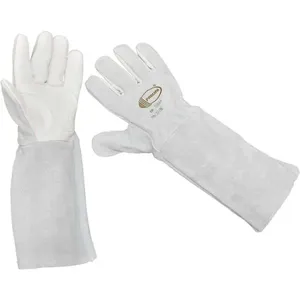 Luva vaqueta cano e dorso raspa,15 cm 1-46 - PROCIPA