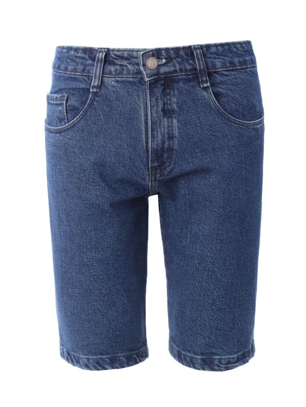 Bermuda Jeans Masculina AZUL 40