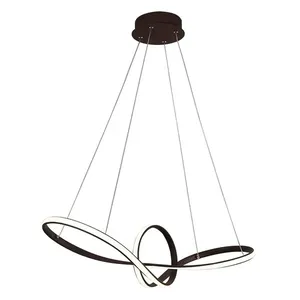 Pendente LED 3 em 1 Bivolt 45W LP03 Marrom - Nitrolux (MP)