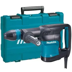Martelete Rompedor Max HM0870C 5,1kg 1100W SDS Max com Controle de Velocidade e LED de Alerta Makita Martelete Rompedor HM0870C 5,1kg 1100W SDS Max com Controle Eletrônico de Velocidade Makita