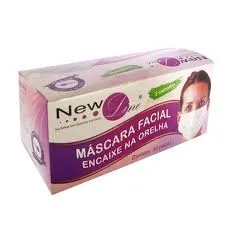 Máscara Descartável New Line 50 Unidades M?scara Descart?vel New Line 50 Unidades