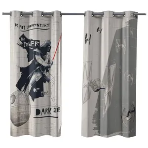Cortina Bella & Co Corta Luz 240x170cm Star Wars Power Dark (MP)