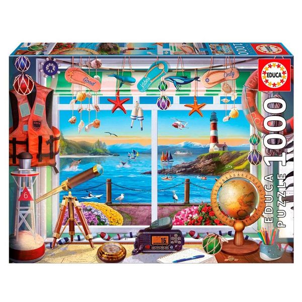 Puzzle 1000 Peças Vida no Porto - Educa 20256