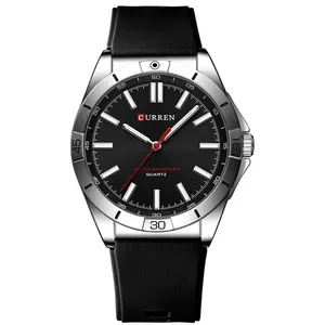 Relógio De Pulso Masculino De Quartzo Luminoso Pulseira De Silicone Impermeável 3atm Preto