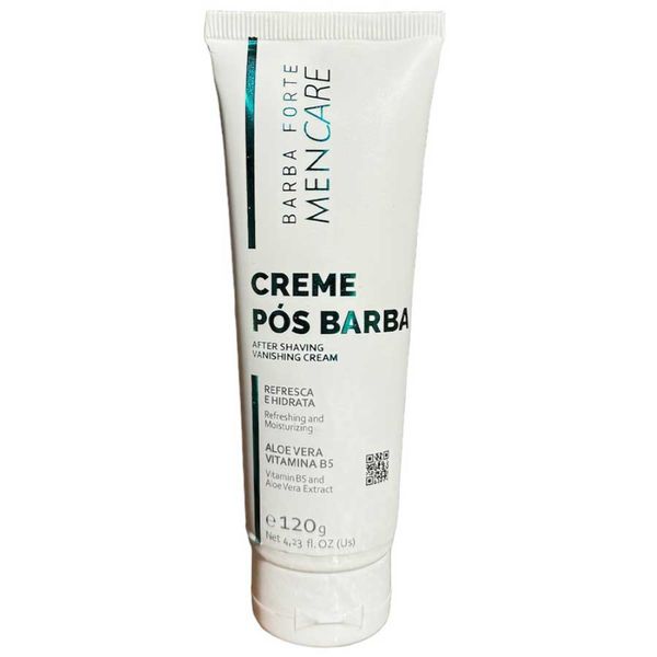 Creme Pós Barba Men Care com Aloe Vera Refrescante 120g Barba Forte