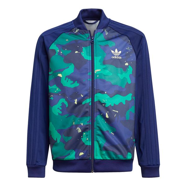Jaqueta adidas Camo Print Infantil - 13 à 14 anos