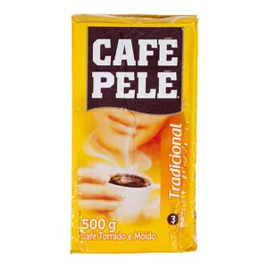 Café Torrado e Moído Tradicional À Vácuo Pelé 500g