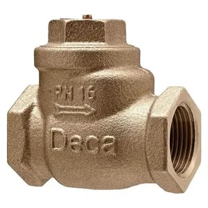 Válvula De Retenção Portinhola Horizontal 2.1-2"" - 000.049.212.01 - Deca Valvula Retencao Portinh.horiz.2.1-2"