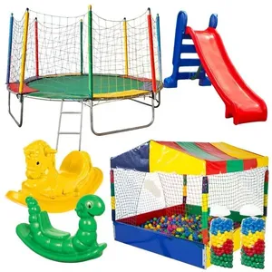 Kit Cama Elástica 3,05M com Piscina de Bolinhas 1,50M Escorregador 2 Gangorras Rede de Proteção 200KG Rotoplay Kit Cama Elástica 3,05M Piscina de Bolinhas 1,50M Escorregador Gangorras 200KG Rotoplay