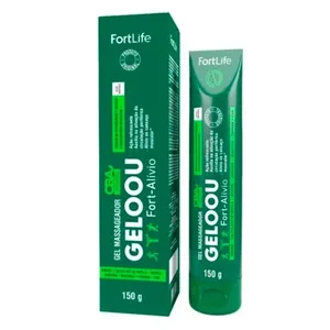 Geloou Gel Massageador Fort-Alivio 150g Fortlife