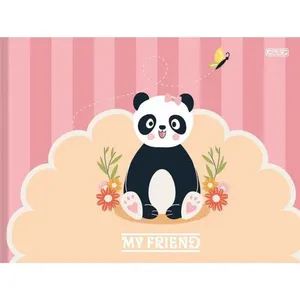 CADERNO CALIGRAFIA CAPA DURA MY FRIEND 48F