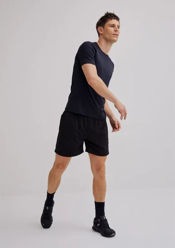 Shorts Esportivo Masculino Básico Proteção Uv 50+ - Preto M