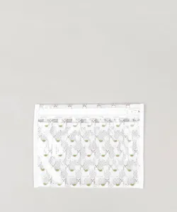 Nécessaire Feminina Estampada de Lhamas Branca Único
