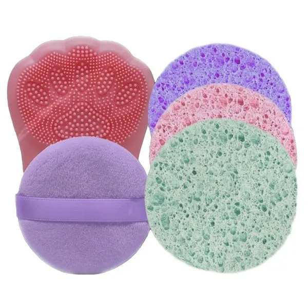 Kit Esponja Para Maquiagem Riva