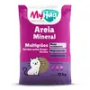 Areia Higiênica Mineral Multigrãos Myhug 12 kg