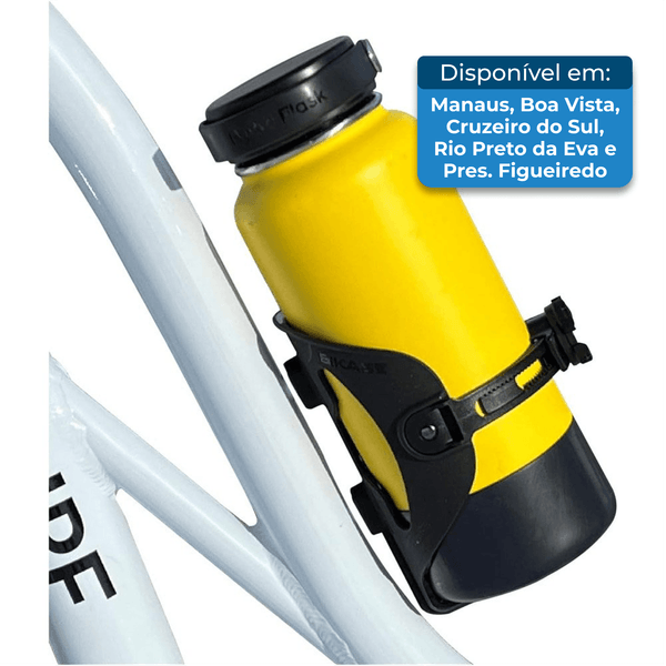 Suporte Bikase para Garrafa de Bicicleta Preto A-MBI